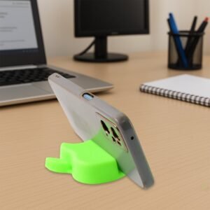 Apple-Shaped Mobile Phone Stand – Compact 3-Piece Set