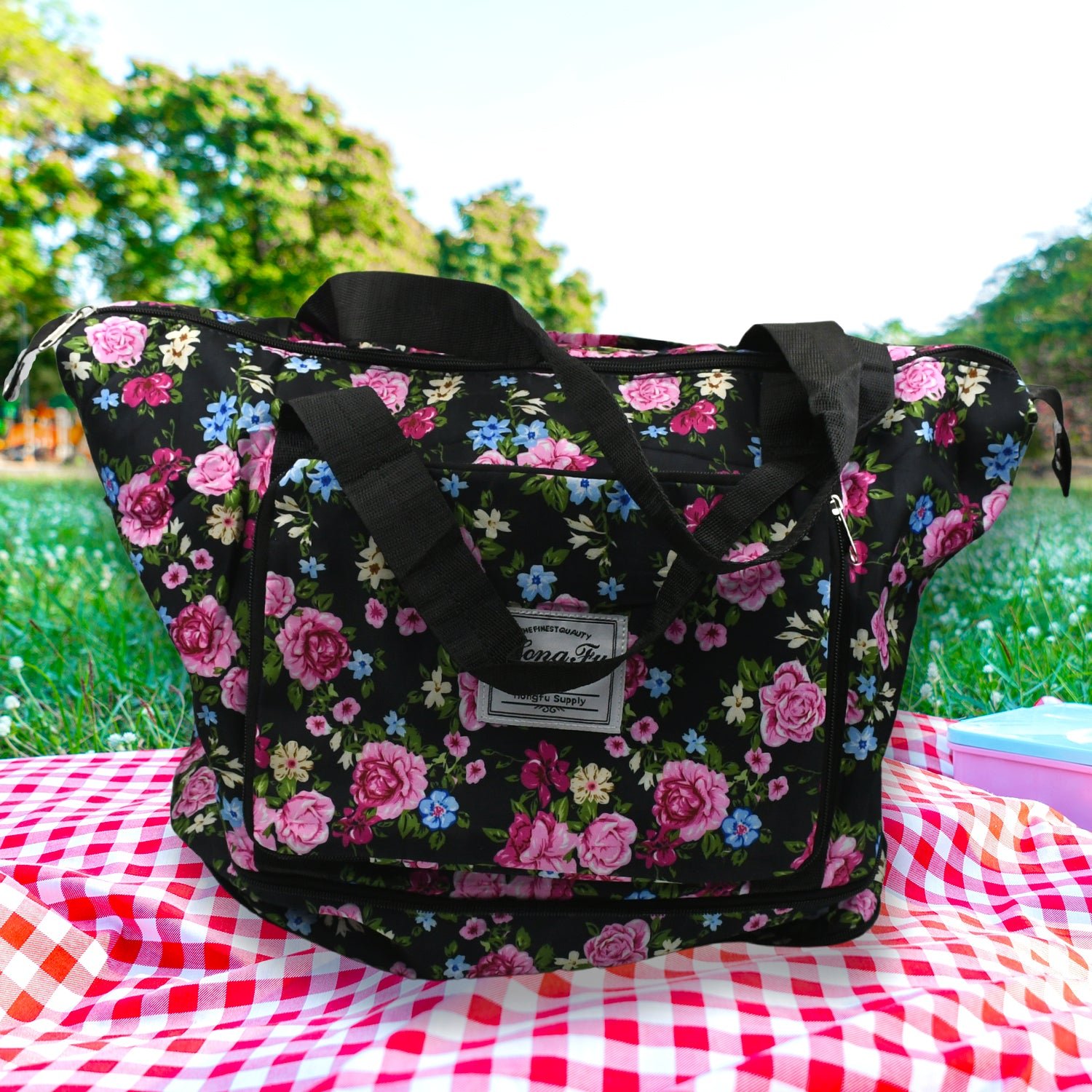 Foldable Travel Bag – Expandable, Waterproof Weekender | FERVENT