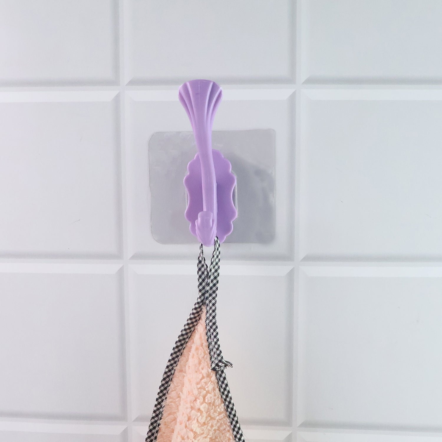 Self Adhesive Heavy Duty Wall Hook – No Drilling Needed