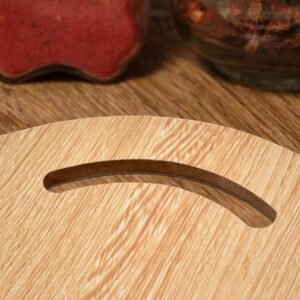Wooden Round Chopping Board – Durable Bamboo Kitchen Board | Quickslice