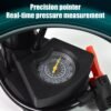 Foot Bike Pump – Portable Cycle Tire Inflator with Gauge | Indo Glow