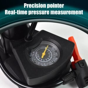 Foot Bike Pump – Portable Cycle Tire Inflator with Gauge | Indo Glow