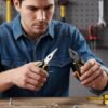 Pliers Set – 2 Pc Combination & Long Nose with Anti-Slip Grip