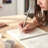 Cartoon Printed Pencil Set – 4 Cute School Writing Pencils