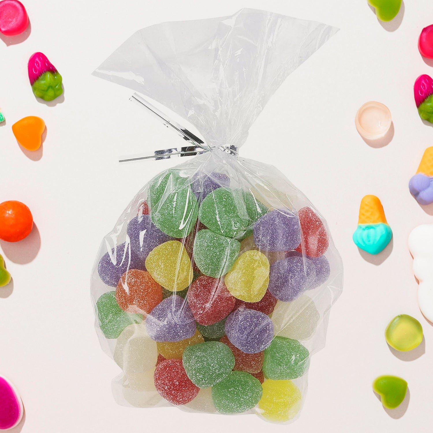 Clear Cookie Bags – Durable Food-Grade Treat Packaging (50 Pc)