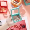 Transparent Jewellery Display Box – Elegant Floating Frame Organizer