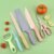 Kitchen Knife Set – Professional 6 Pc Steel with Storage | CookAura