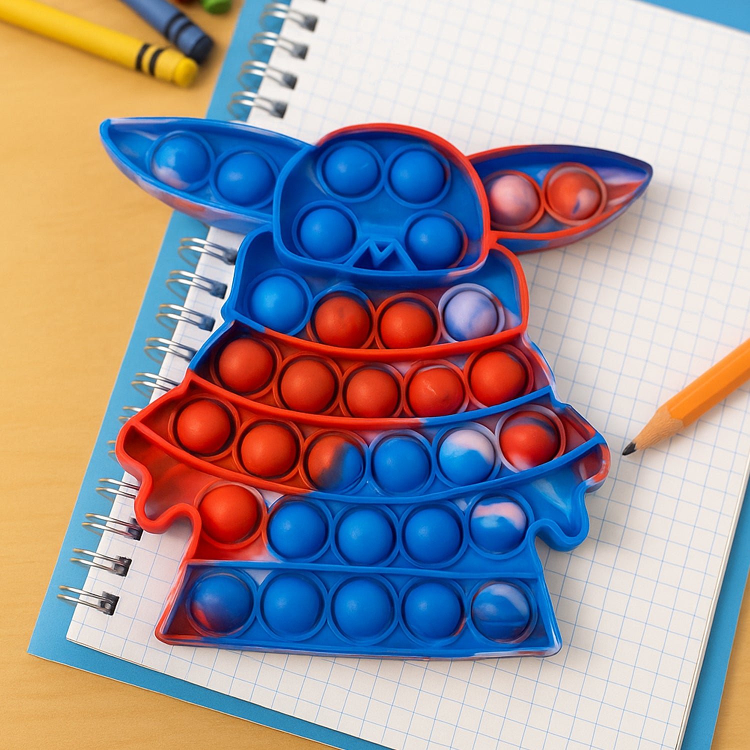 Silicone Pop It Fidget Toy – Stress Relief & Focus Booster