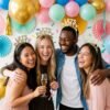 Glitter Party Headband Set – 4 Pack Lets You Celebrate In Style