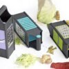 Vegetable Slicer – 4-in-1 Stainless Steel Grater | Konvex