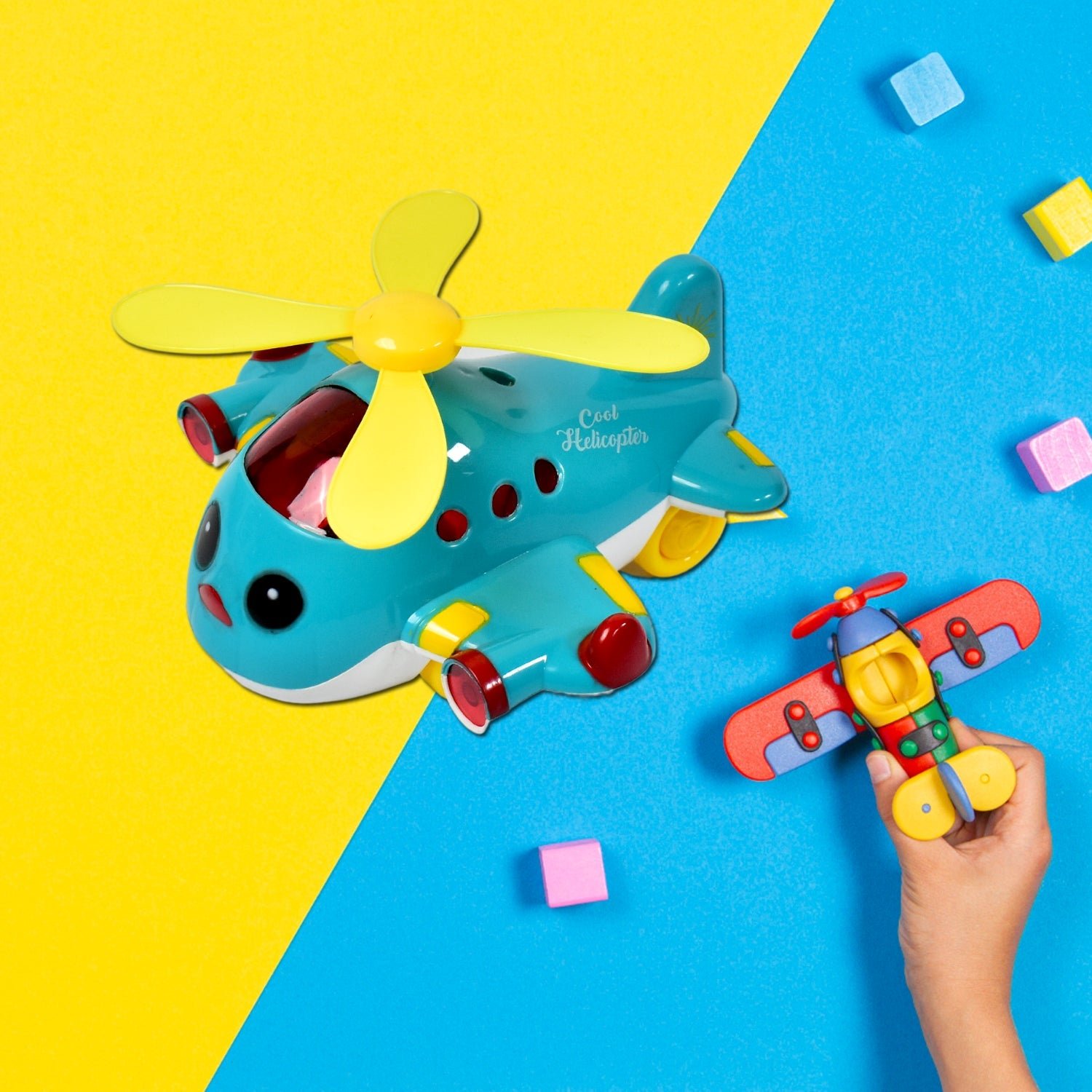 Musical Helicopter Toy – Lights & Sounds for Toddlers | Little Learners