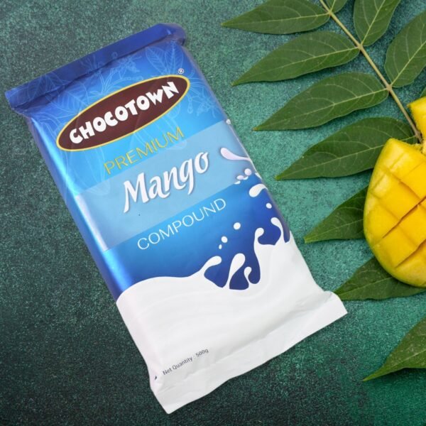 Mango Compound Chocolate – Premium 500gm Slab | Chocotown
