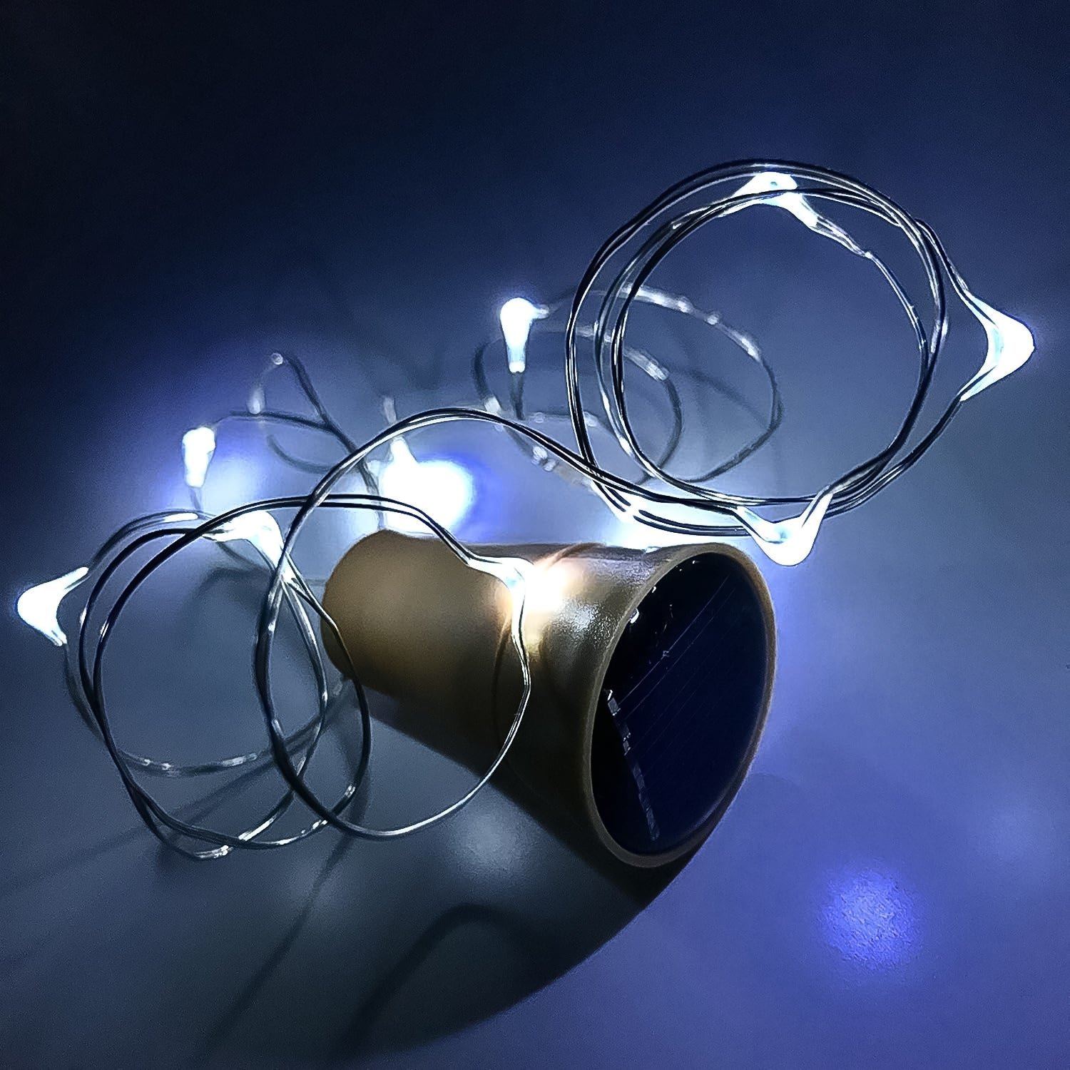 Wine Bottle Cork String Lights – 2M Multi LED Copper Wire | Own Hydrate