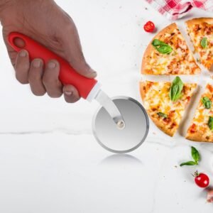 Pizza Cutter Wheel – Stainless Steel & Plastic Grip | Ganesh