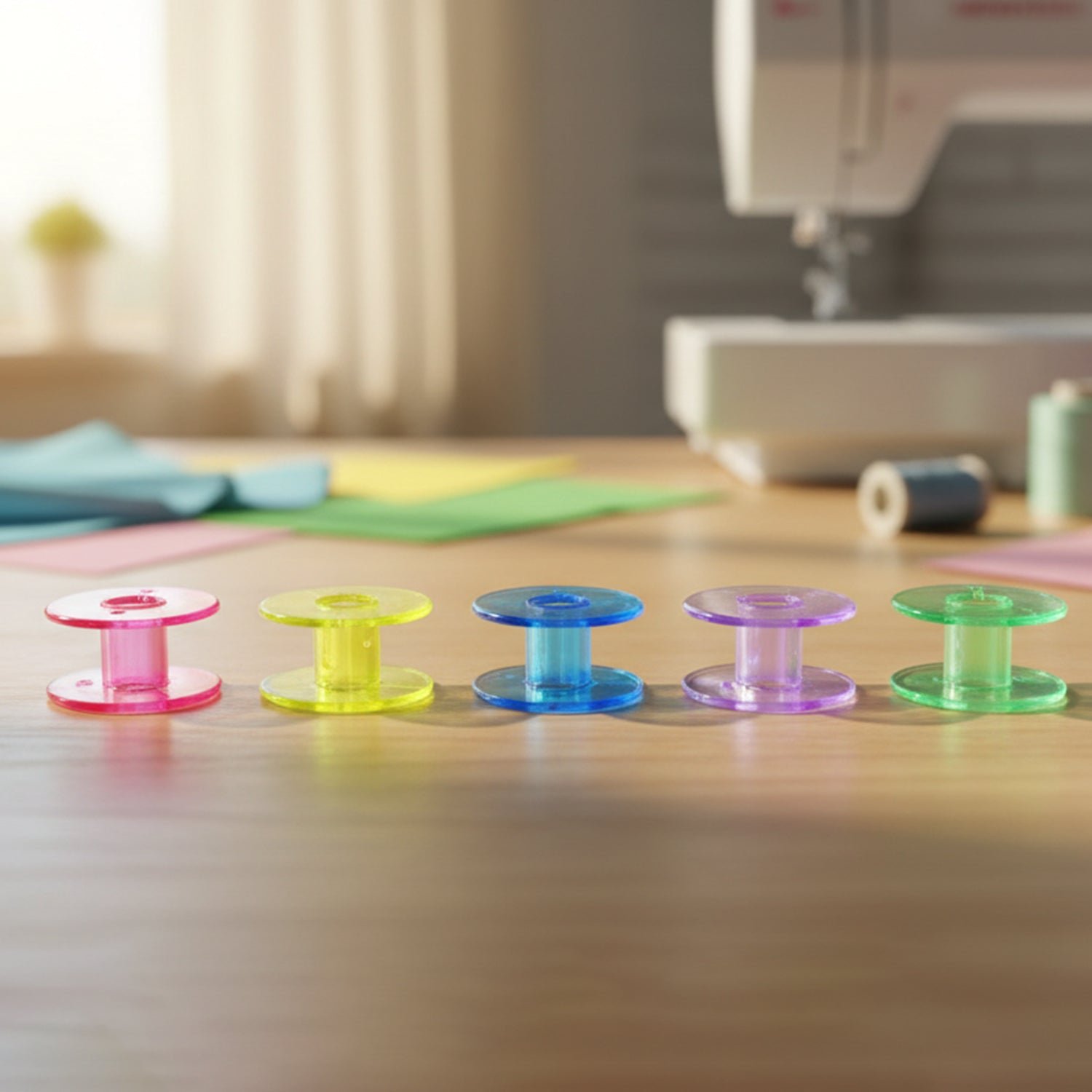 Sewing Machine Bobbin Set – 25 Piece Doris Roller Collection