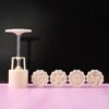 Spring Press Cookie Mold Set – 4 Floral Designs for Easy Baking