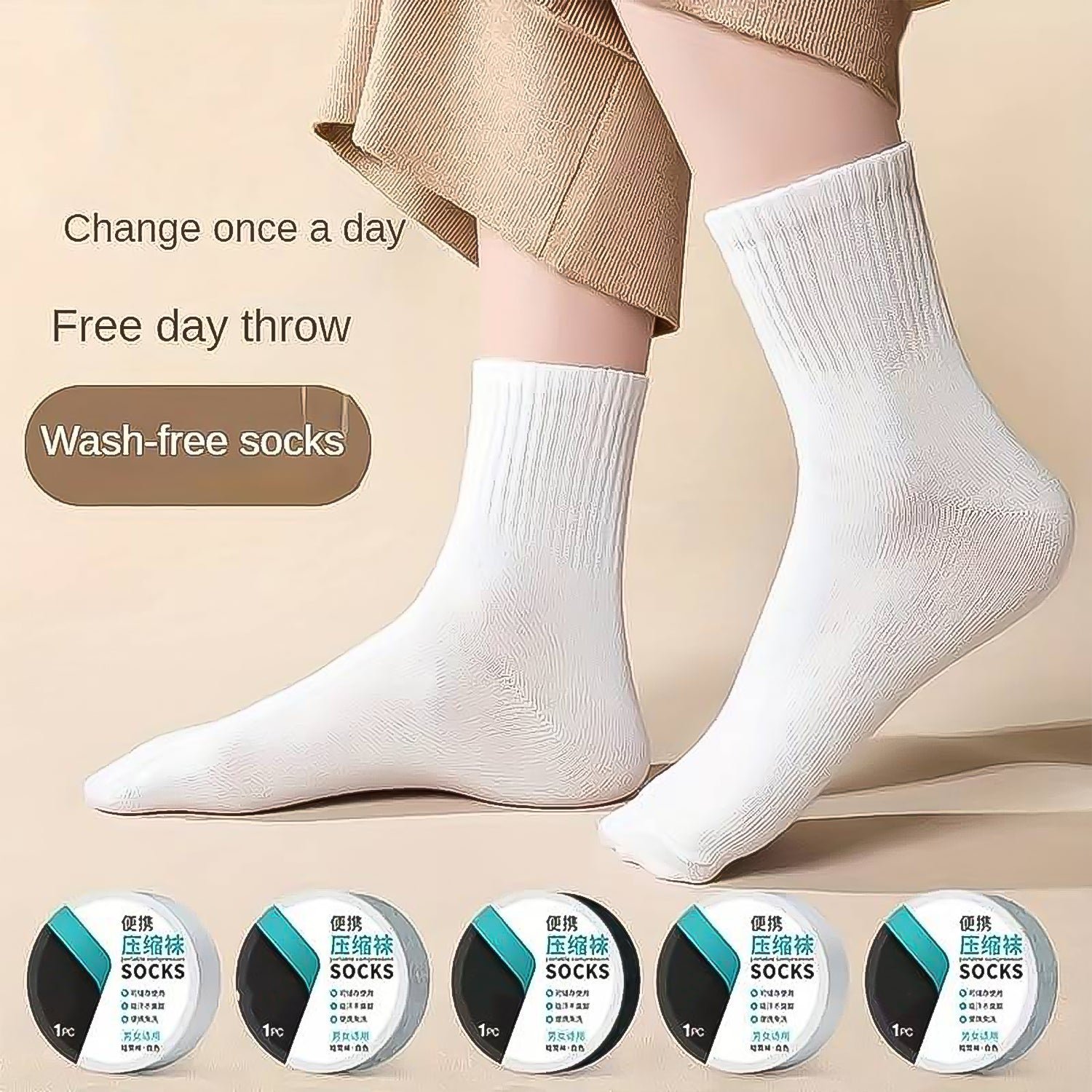 Disposable Travel Socks – Hygienic & Portable | Pillowva