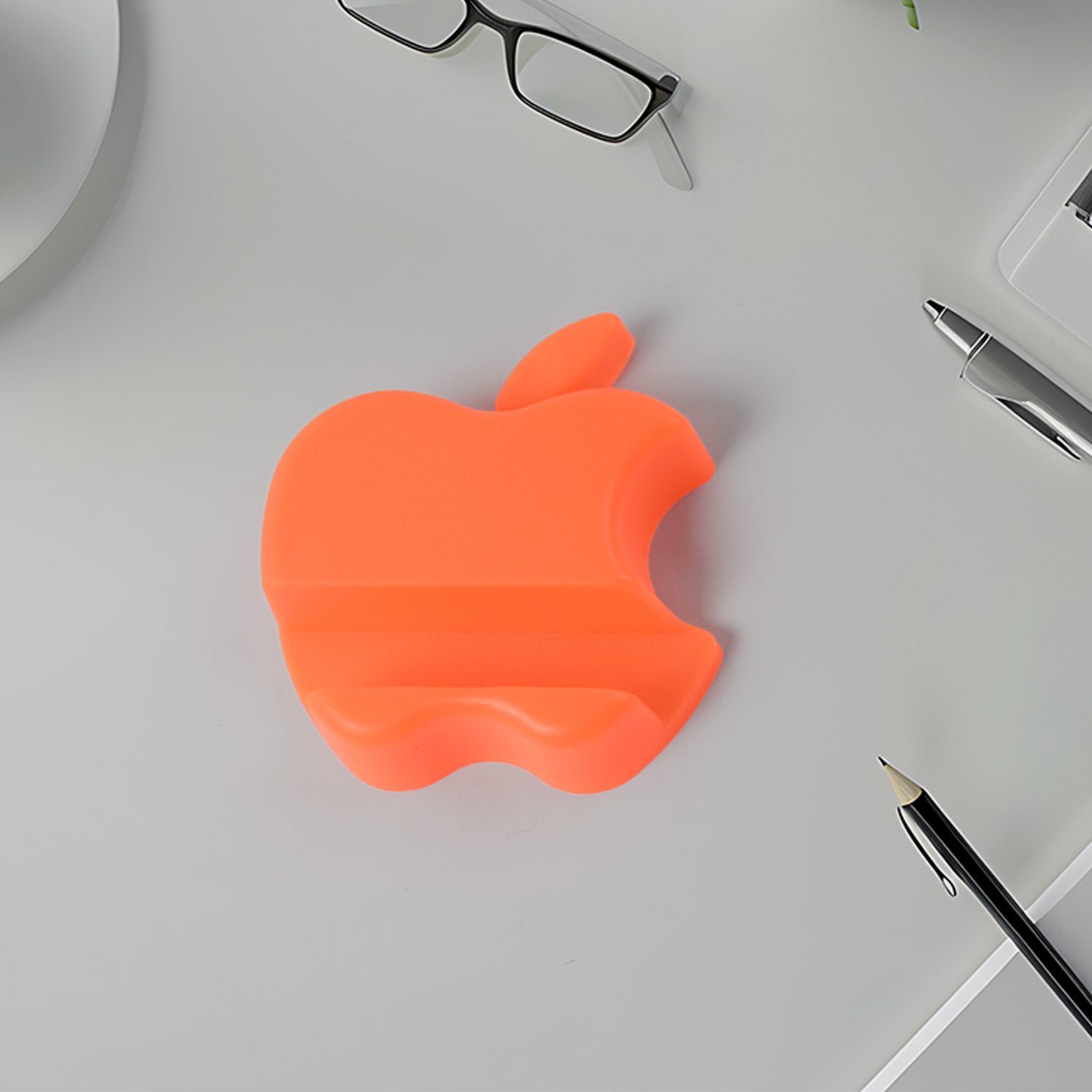 Apple-Shaped Mobile Phone Holder – Compact, Stylish Stand