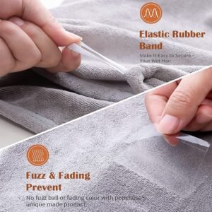 Microfiber Hair Drying Towel – Super Absorbent & Quick Dry | VelvaBloom