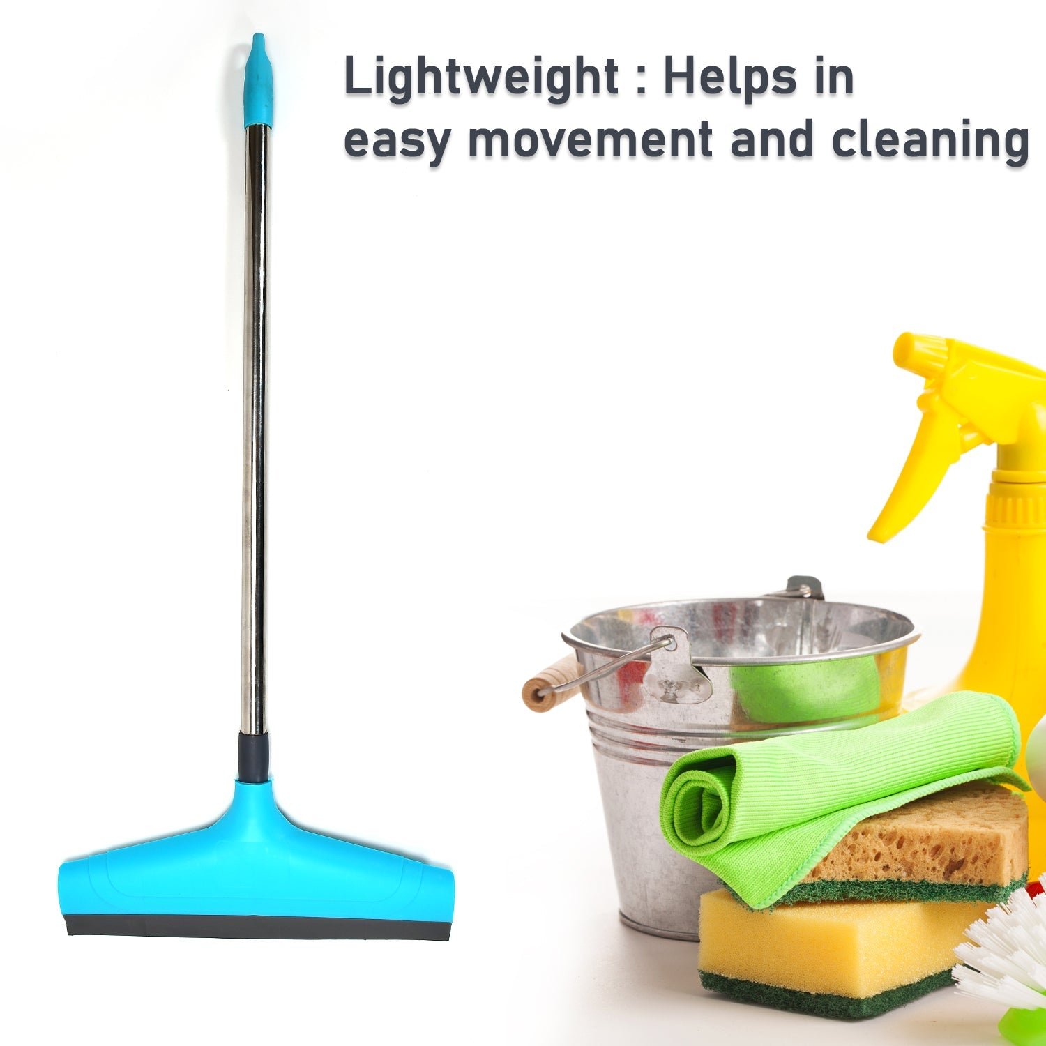 Telescopic Floor Wiper – 12 Inch Adjustable Handle for Home | Pro Clean