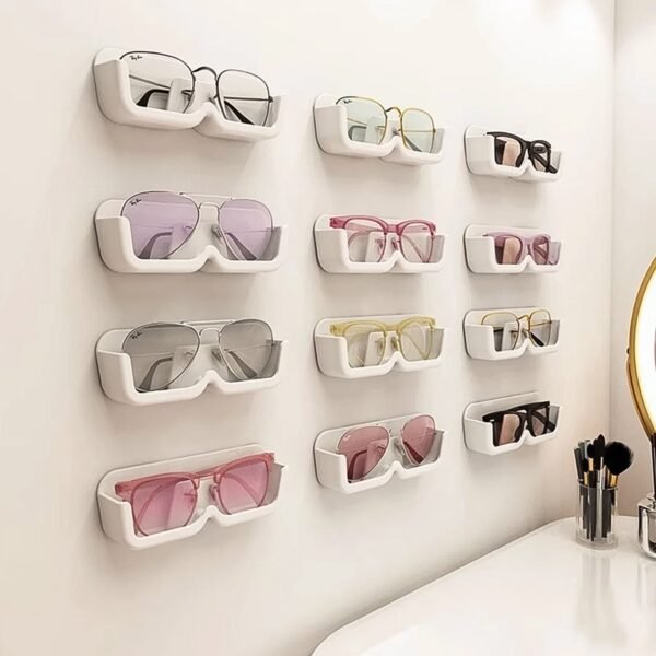 Wall Mount Sunglass Holder – Adhesive Space-Saving | FreshAura