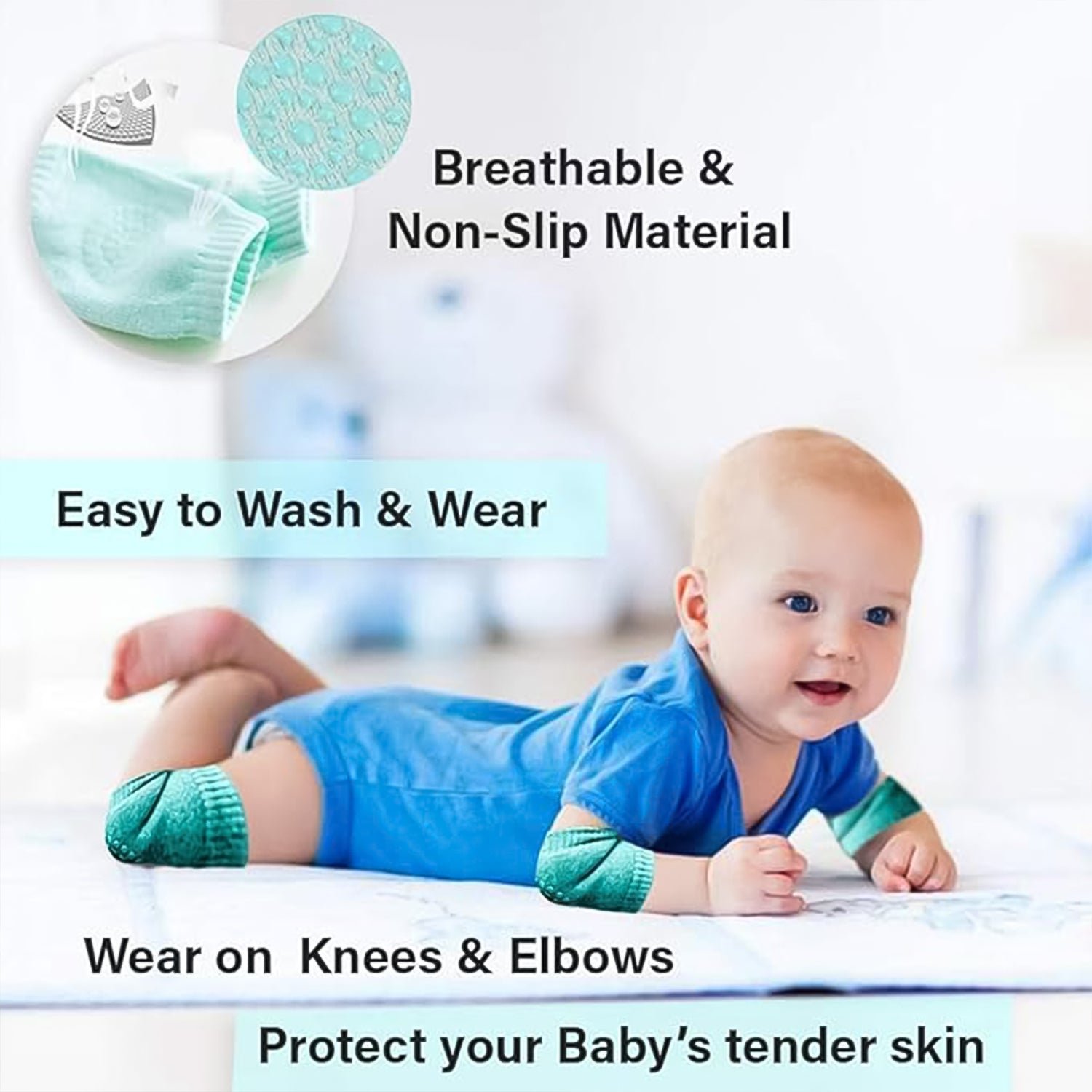 Toddler Knee Protector – Wool Knit Leg Warmer for Support