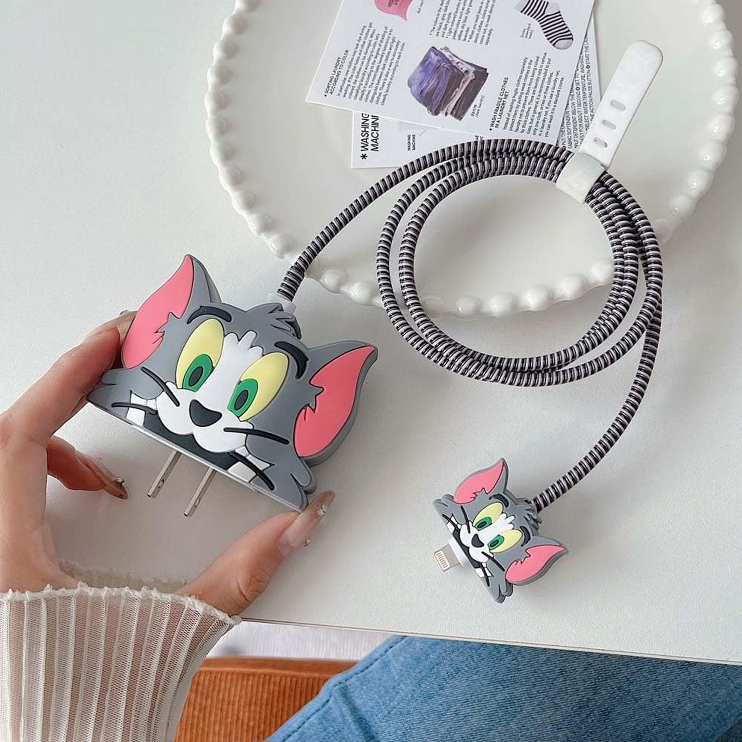 Cartoon Charger Cover – Silicon Protector for iPhone 18-20W | PHOBIA