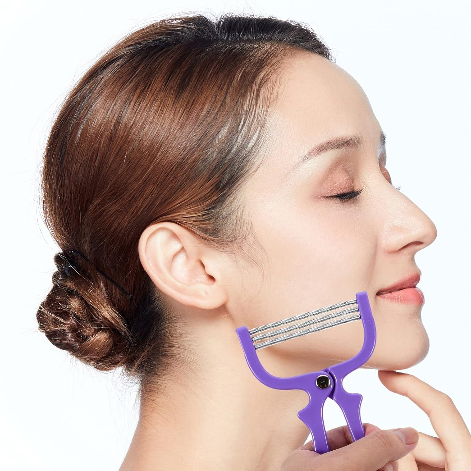Facial Hair Remover Threading Tool – Precise & Portable | Calm & Curl