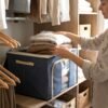 Foldable Cloth Storage Box – Space-saving & Durable Organizer