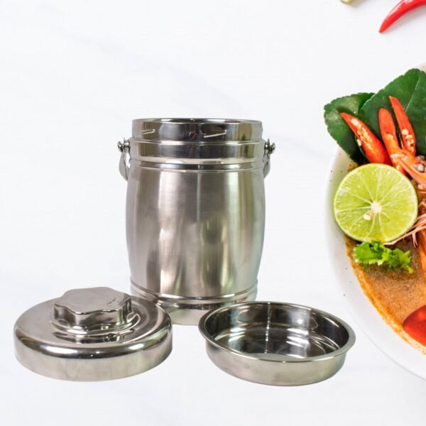 Insulated Lunch Box – 2.2 Ltr Stainless Steel | Lunchie Bunchie