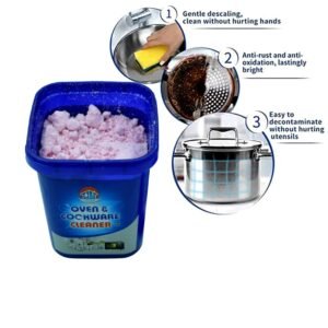 Oven Cleaner Powder – Stainless Steel & Pot Stain Remover |