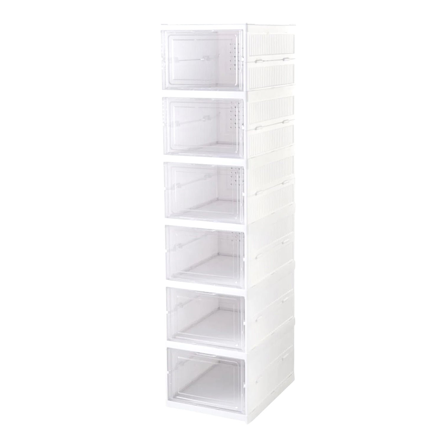 Stackable Storage Cart – 6-Layer Foldable Organizer | Organivo