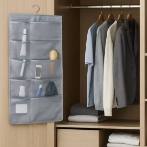 Under Garment Organizer – Foldable Multi-Pocket Hanging Storage Bag