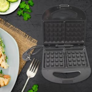 Sandwich Maker – Non-Stick, 2 Square Slice Toaster | Dabster