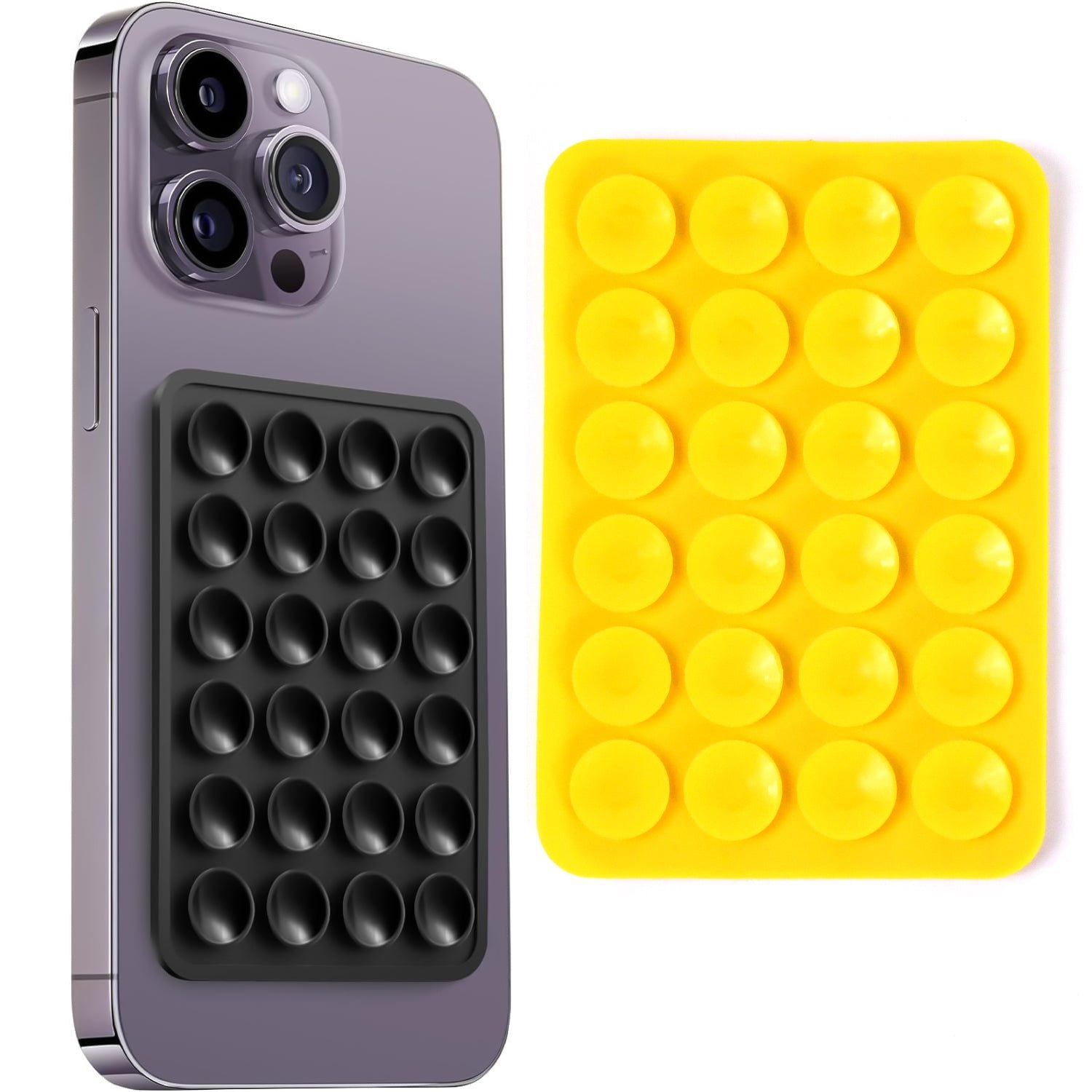 Suction Phone Holder Mount – Silicone Grip, Mix Colors | Gambit