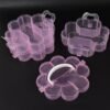 Flower-Shaped 3-Layer Storage Box – 9 Compartments Organizer