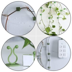 Plant Climbing Clips – Self-Adhesive Wall Support | Grow Vanta