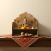 Wooden Home Mandir – Temple Style Pooja Stand with Lord Ganesha