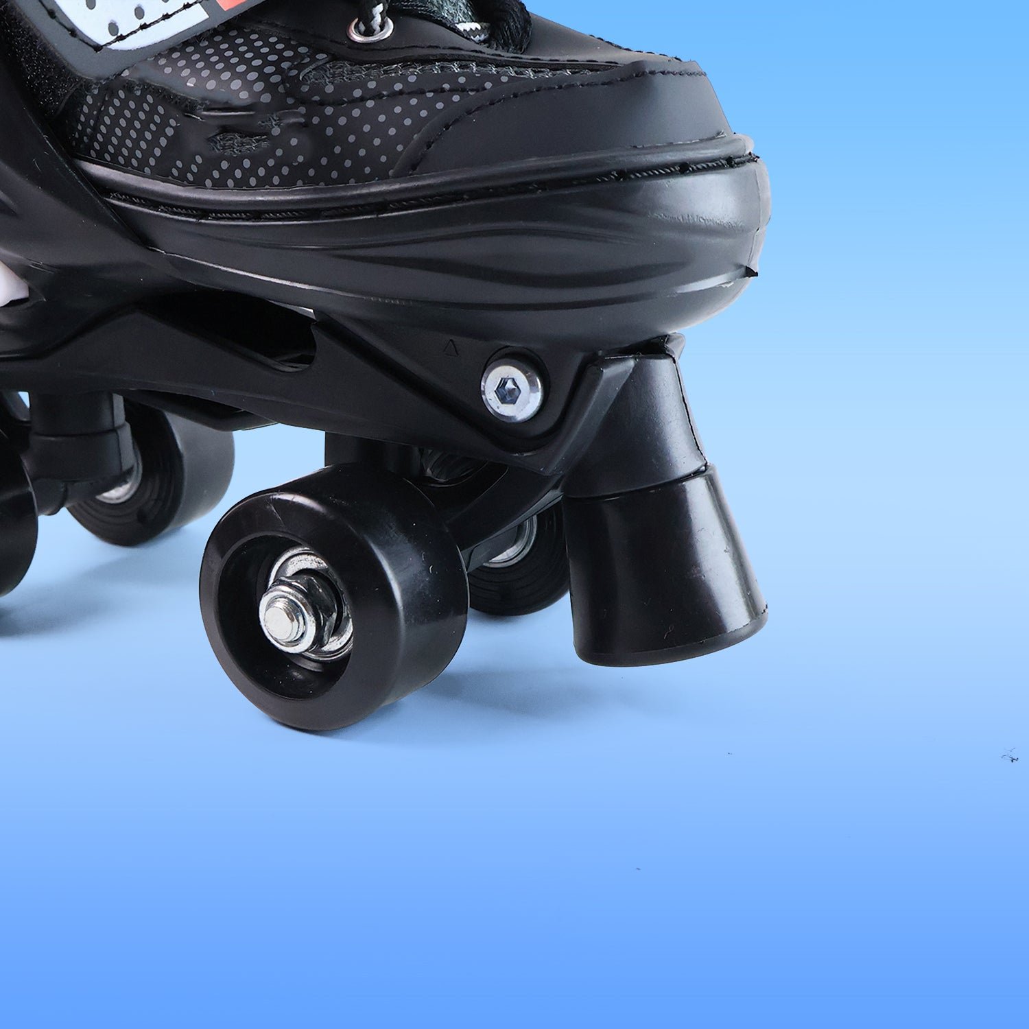 Adjustable Quad Roller Skates – Medium Size with Safety Features for Kids