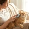 Pet Hair Removal Needle Comb – Gentle Deshedding for Dogs & Cats