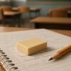 4B Soft Eraser – Dust-Free, Smudge-Less for Artists & Students