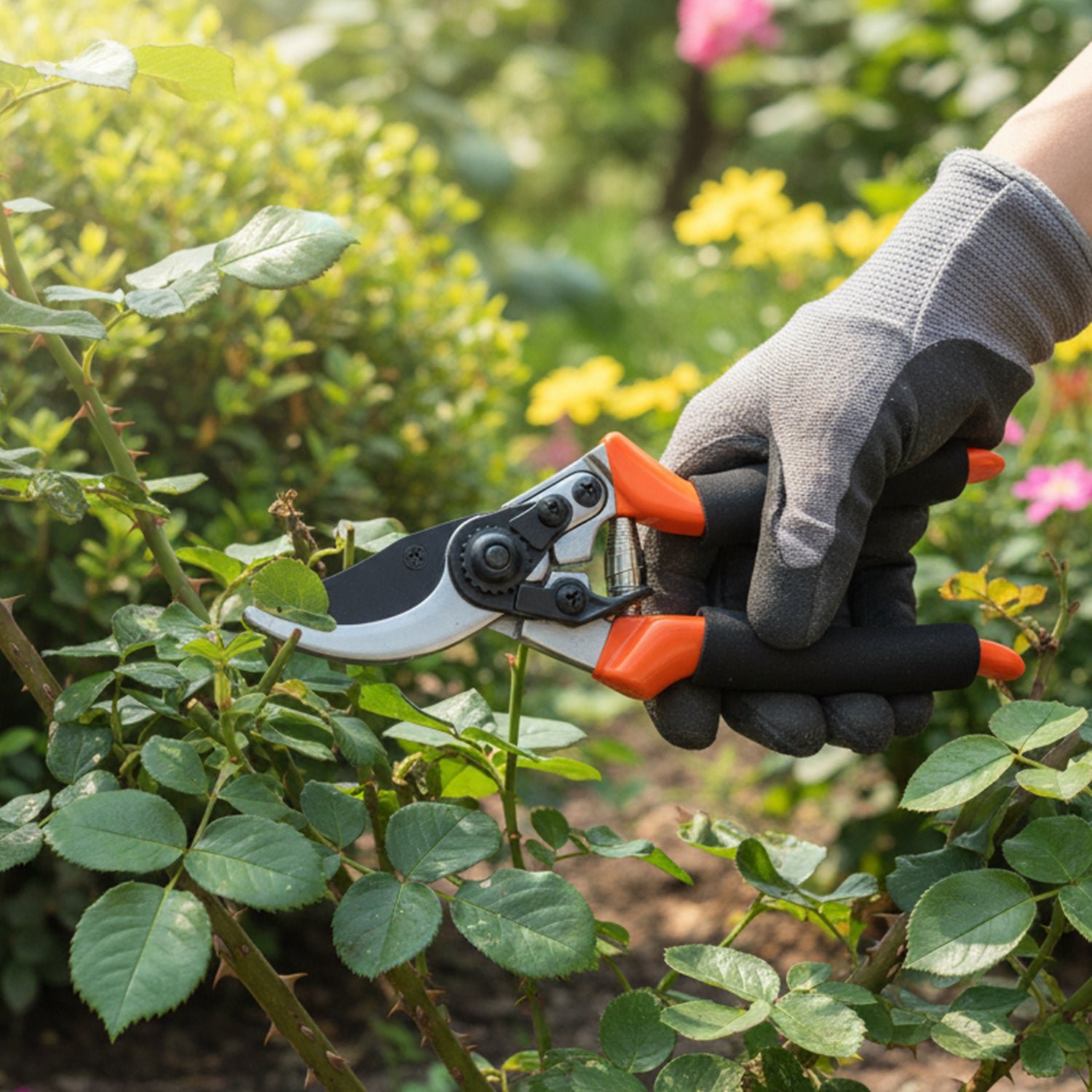 Garden Pruning Tool Combo – Heavy Duty Saw & Sharp Shears