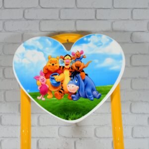 Kids Folding Chair – Heart Shape Cartoon Design | Little Fashionistas