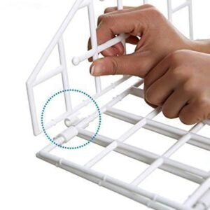 Folding Clothes Hanger – 5-Layer Space Saver Rack | Organivo