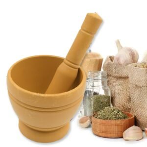 Mortar and Pestle Set – Traditional Spice Grinder | CookAura