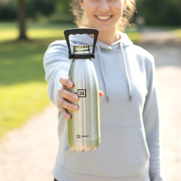Vacuum Insulated Water Bottle – Keeps Drinks Hot & Cold for Hours