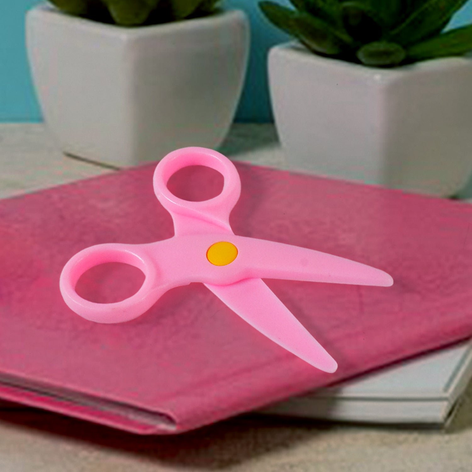 Child-Safe Plastic Scissors Set – Toddler Arts & Crafts | Craftily