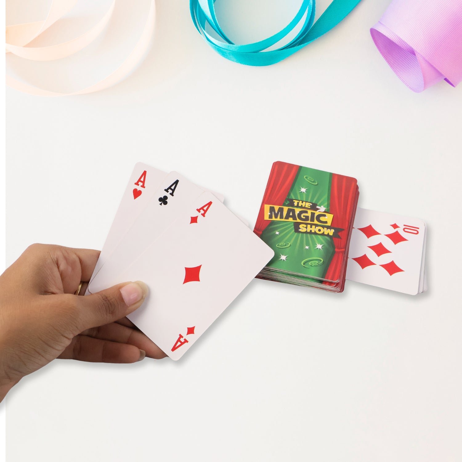 Magic Show Playing Cards – Professional Deck for Tricks & Games