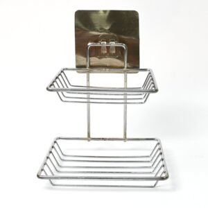 03_b6bde774-8f34-4843-a199-c2043c6dc481 Wall Mounted Soap Dish – Stainless Steel with Hooks | Velvet Organizers