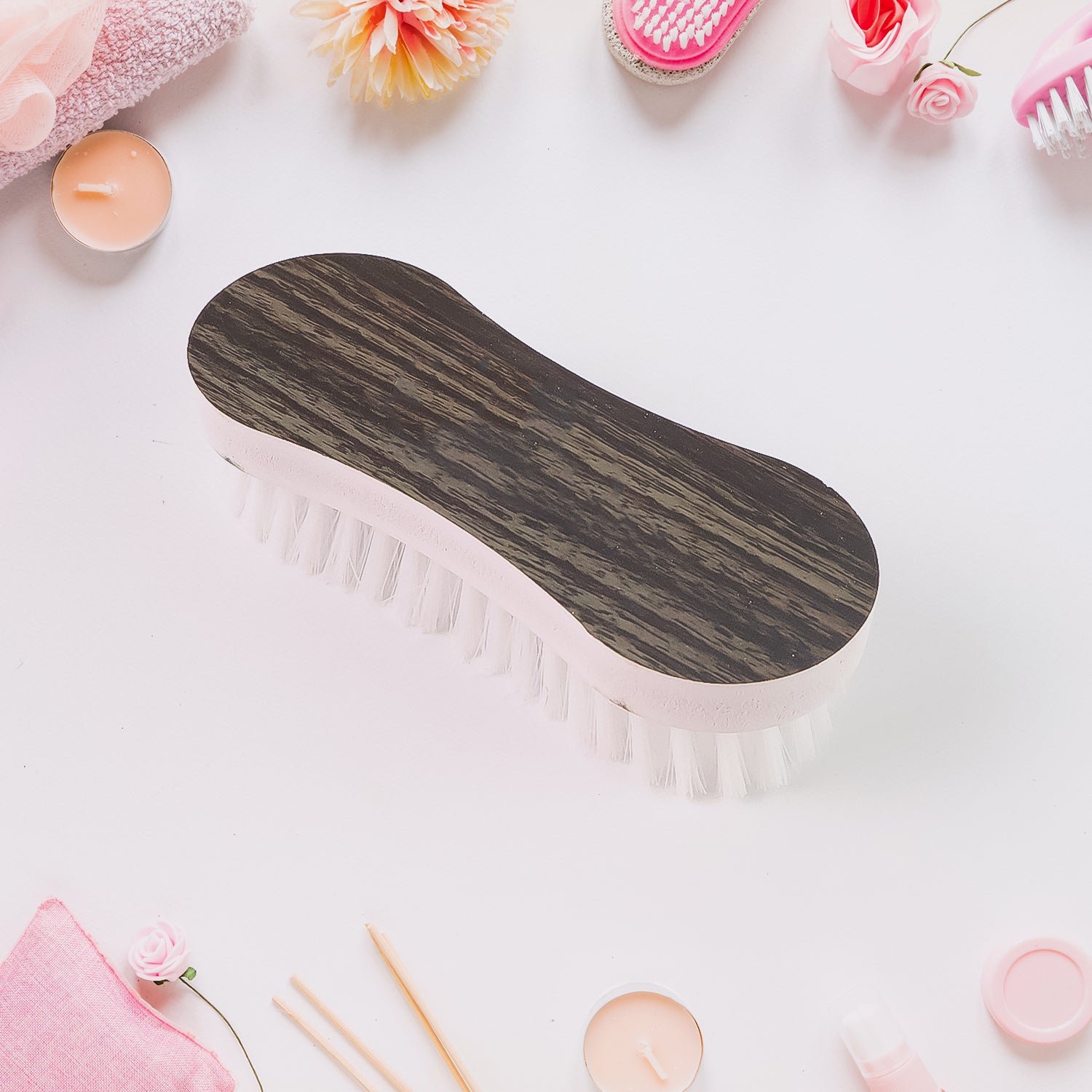 Cloth Washing Brush Set – Ergonomic 4-Piece Laundry Cleaner